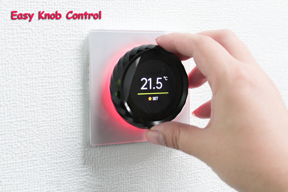 Knob temperature control