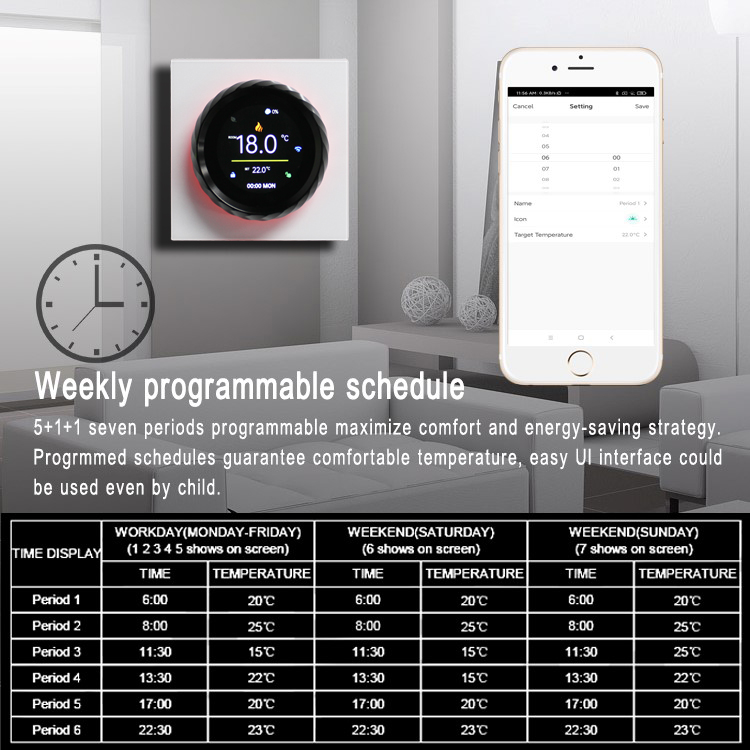 weekly progammable thermostat