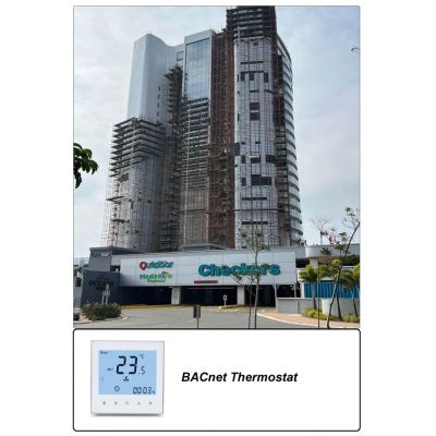 BACnet Thermostat Application in OCEAN Building, Middle East
