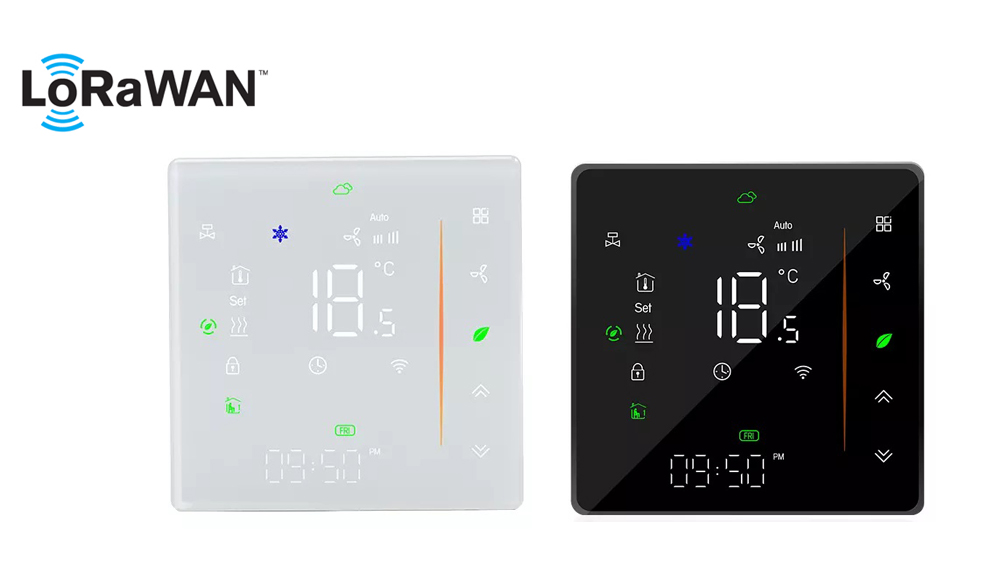 Lorawan wireless thermostat