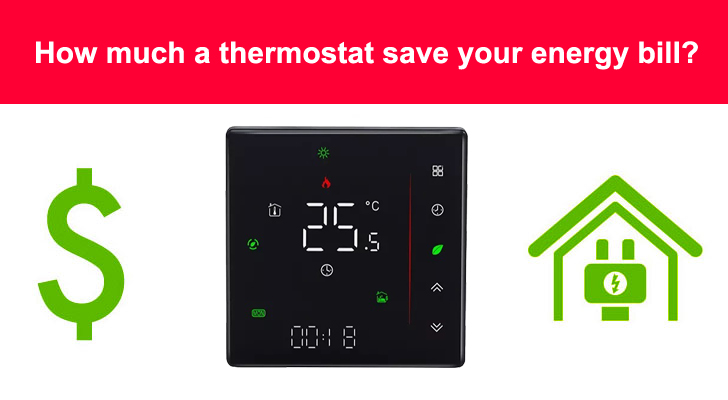 termostato de ahorro de energ&iacute;a