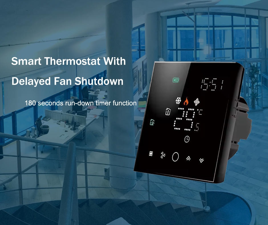 Termostato temporizador de funcionamiento
