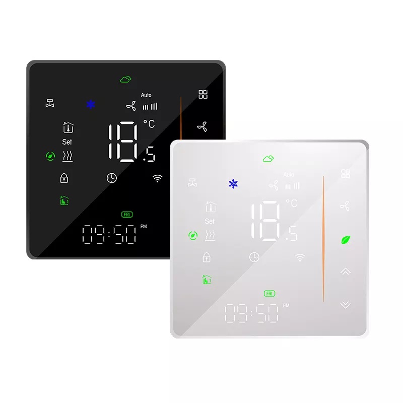 thermostat for fan coil unit system