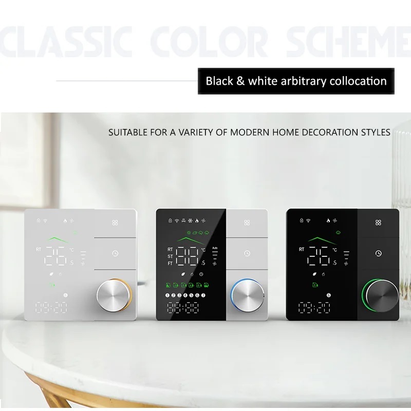 black thermostat