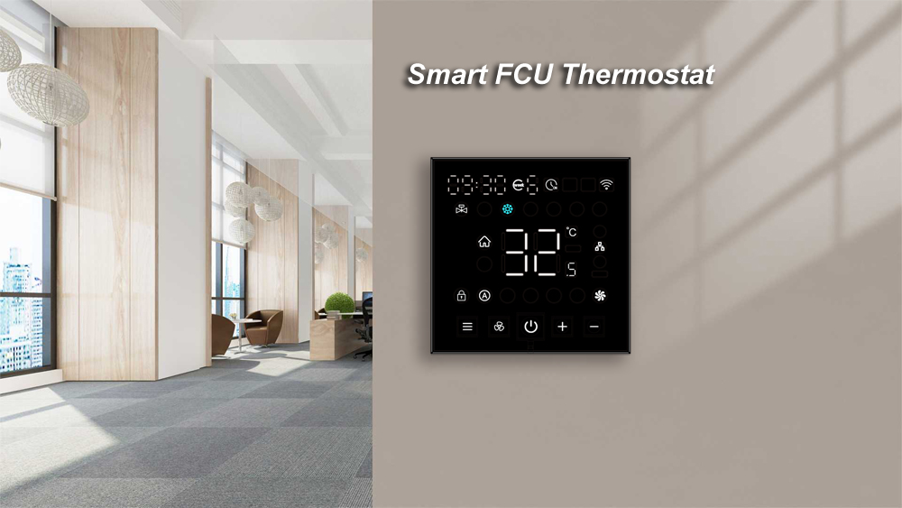 FCU Thermostat for Hotel Room HVAC Control