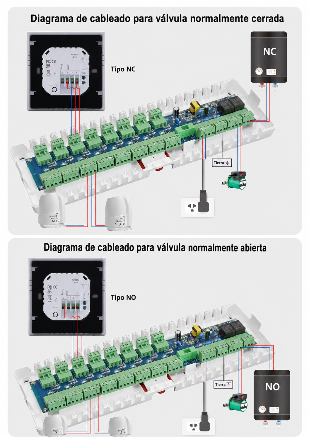 Controlador de Bomba y Caldera