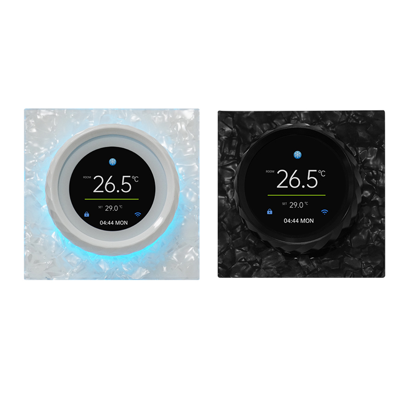 Premium Smart FCU Thermostat with Elegant Dial Control